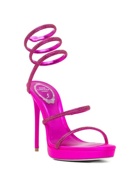 René Caovilla 120mm embellished sandals - Pink - zdjęcie produktu nr 2