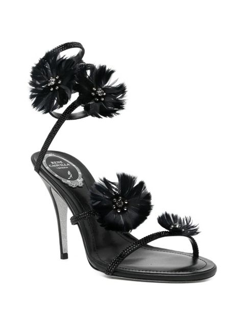 René Caovilla 100mm Jolene sandals - Black - zdjęcie produktu nr 2
