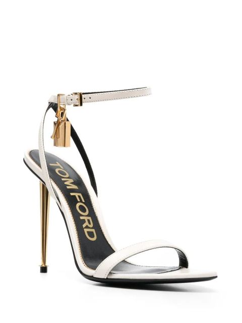 TOM FORD Padlock 120mm sandals - White - zdjęcie produktu nr 2