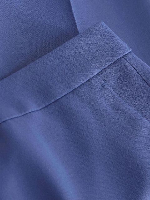 ETRO high-waist cropped trousers - Blue