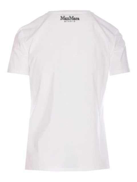 Max Mara logo-print T-Shirt - White - zdjęcie produktu nr 2