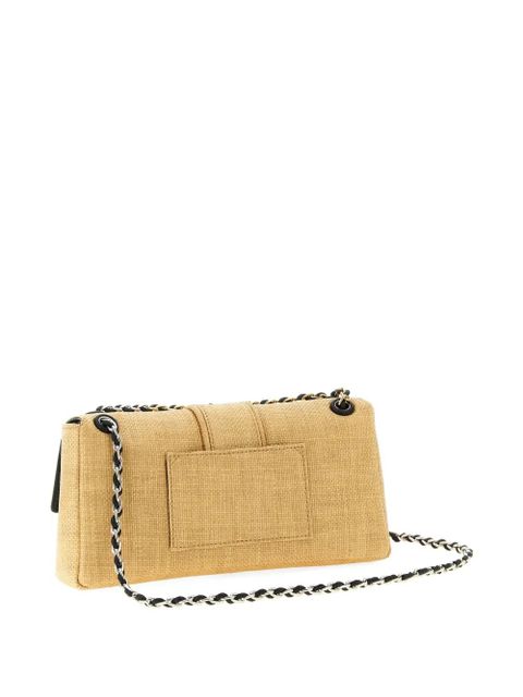 Jacquemus Le Bambino Chaîne raffia-effect shoulder bag - Neutrals - zdjęcie produktu nr 2