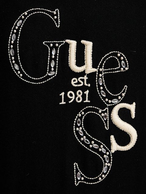 Guess sweter KASSIDY damski kolor czarny lekki W5YR22 Z2NQ2