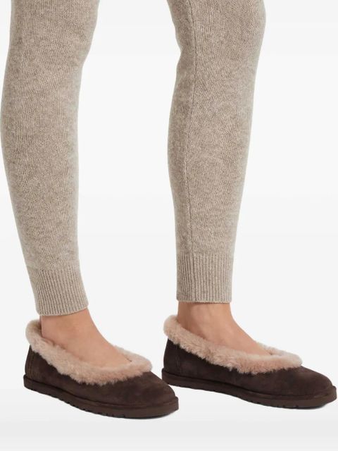 UGG Zora suede ballerina shoes - Brown