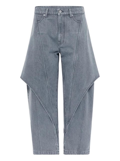 JW Anderson panelled denim trousers - Grey - zdjęcie produktu nr 1