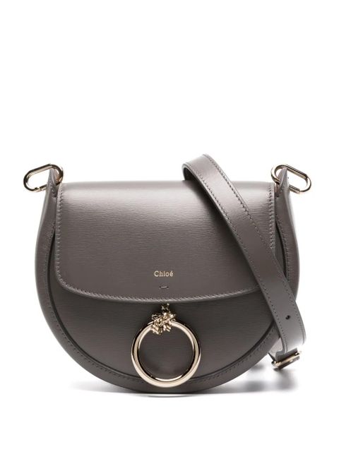 Chloé small Arlène leather crossbody bag - Grey