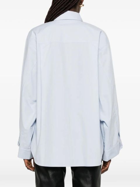 The Frankie Shop Tila button-fastening shirt - Blue