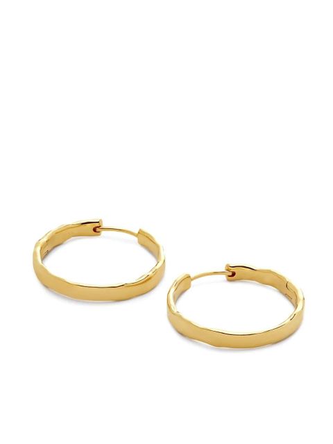 Monica Vinader medium Siren Muse hoop earrings - Gold