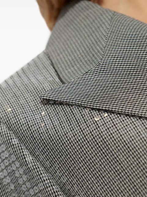 Golden Goose sequinned blazer - Silver