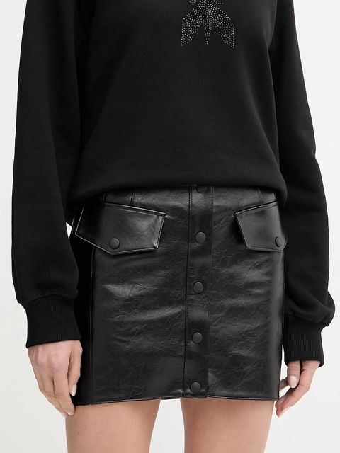 Patrizia Pepe spódnica kolor czarny mini ołówkowa 8G0488 E070 - zdjęcie produktu nr 1