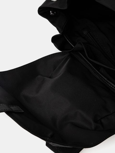 Marc O'Polo plecak damski kolor czarny mały gładki 5000009130