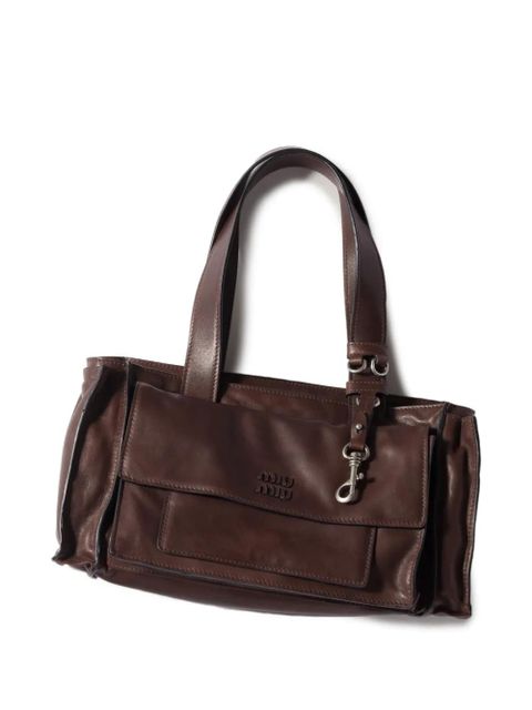Miu Miu Utilitaire shoulder bag - Brown