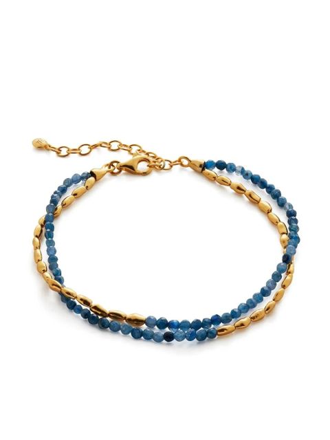 Monica Vinader Mini Nugget gemstone beaded bracelet - Gold - zdjęcie produktu nr 1