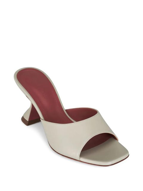 Amina Muaddi Lupita heeled sandals - Neutrals