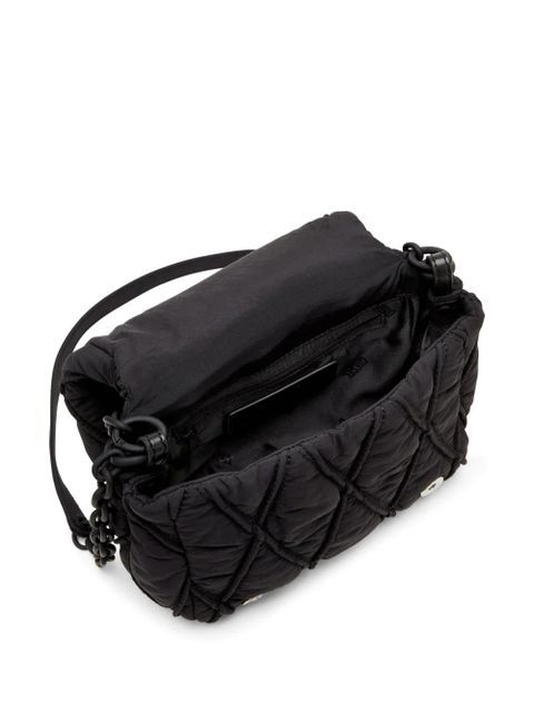 Diesel small Charm-D shoulder bag - Black