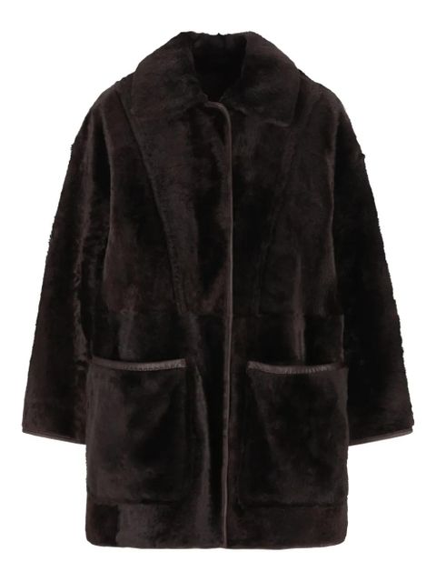 Max Mara reversible leather coat - Brown - zdjęcie produktu nr 1