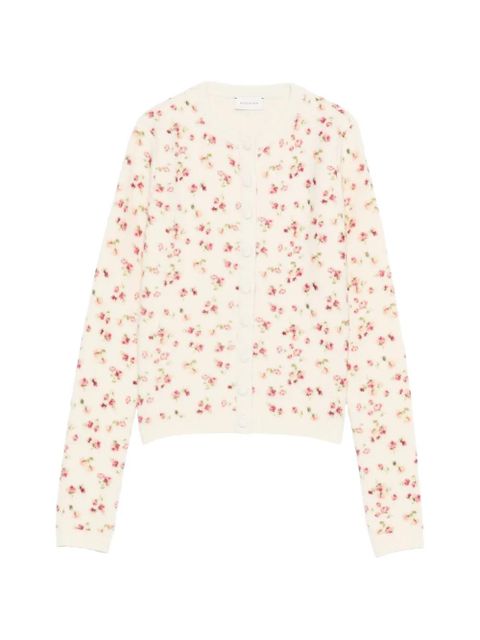 Magda Butrym floral cardigan - Neutrals - zdjęcie produktu nr 1