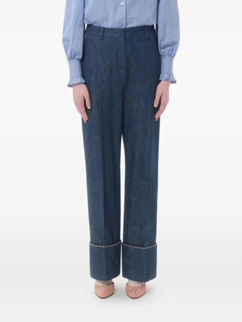 Valentino Garavani cotton jeans - Blue - zdjęcie produktu nr 2