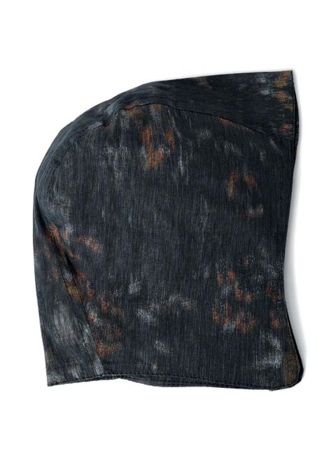 GANNI printed logo bonnet - Grey - zdjęcie produktu nr 1