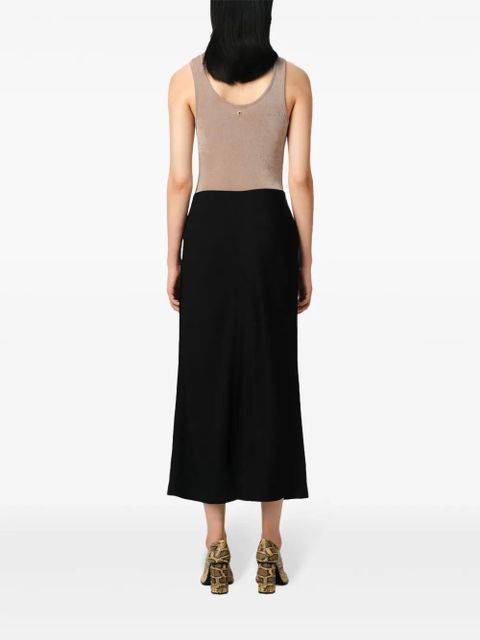AMI Paris A-line skirt - Black