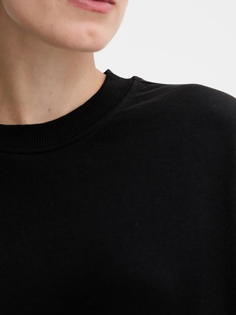 United Colors of Benetton bluza bawełniana damska kolor czarny z nadrukiem 3UNID109A