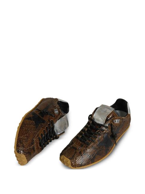 Golden Goose Marathon Speed printed-leather sneakers - Brown - zdjęcie produktu nr 2