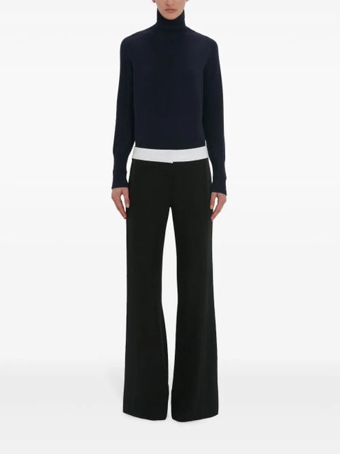Victoria Beckham panelled trousers - Black - zdjęcie produktu nr 2
