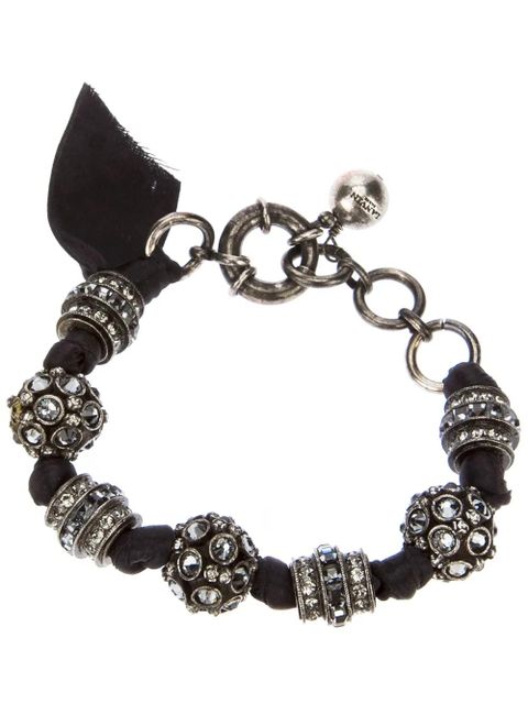 Lanvin beaded chunky bracelet - Metallic - zdjęcie produktu nr 1