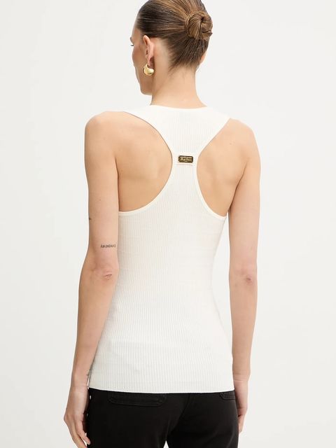 Elisabetta Franchi top z dodatkiem jedwabiu