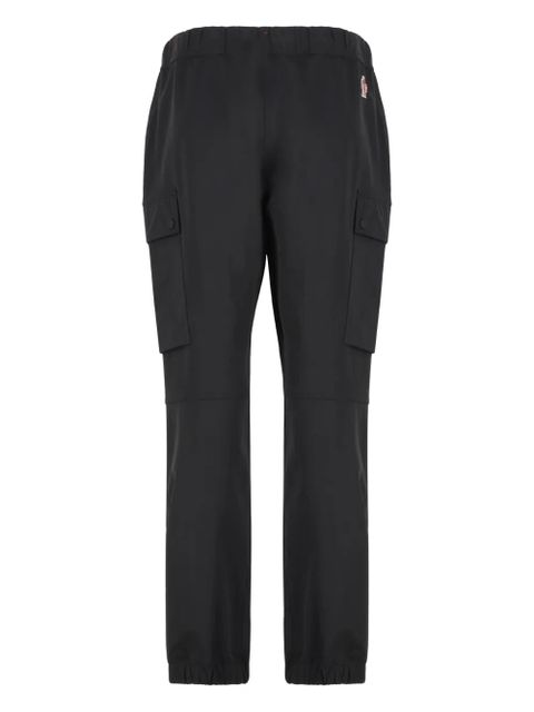 Moncler Grenoble logo-appliqué track pants - Black - zdjęcie produktu nr 2
