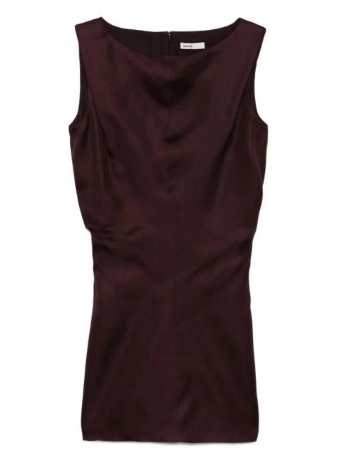 KHAITE Toma mini dress - Red - zdjęcie produktu nr 1