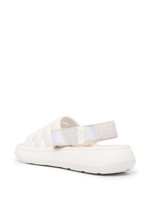 UGG Sport Yeah slingback slides - White