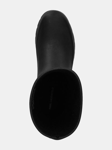 Karl Lagerfeld kalosze KALOSH damskie kolor czarny KL47073T