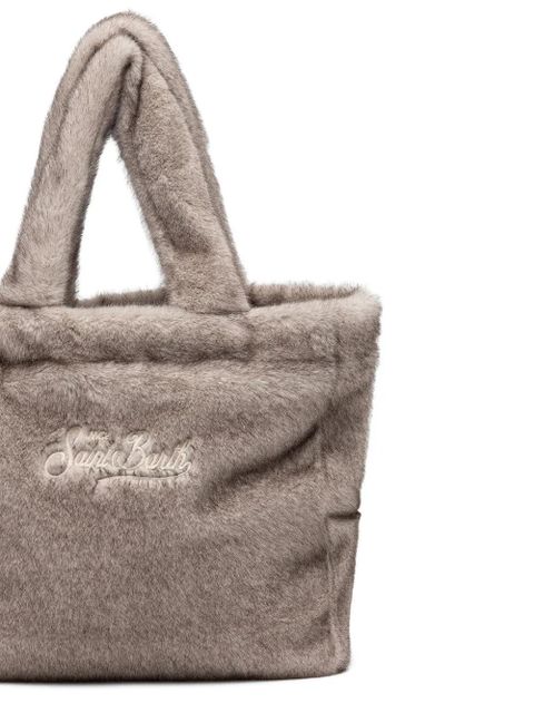 MC2 Saint Barth faux-fur tote bag - Grey