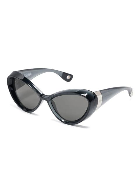 Jean Paul Gaultier cat eye-frame sunglasses - Black - zdjęcie produktu nr 2