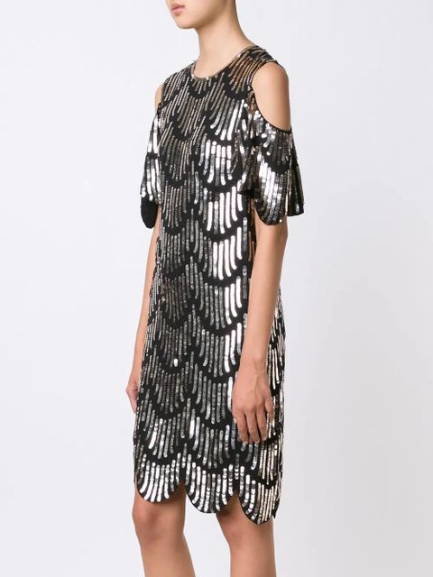 Givenchy sequin embellished cocktail dress - Black