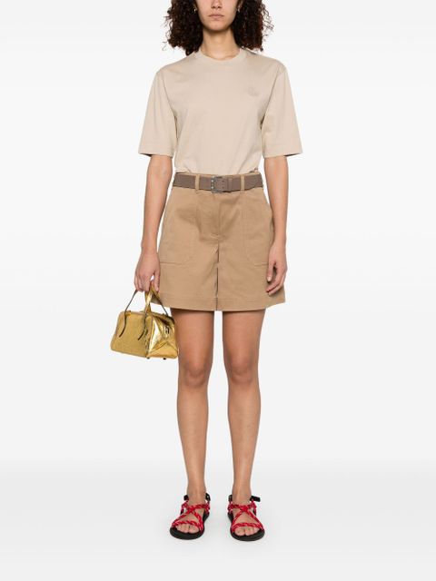 Moncler cotton gabardine shorts - Neutrals - zdjęcie produktu nr 2