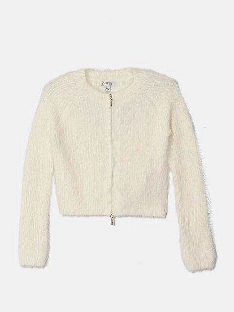 Guess kardigan damski kolor beżowy W4BR88 Z3BH0