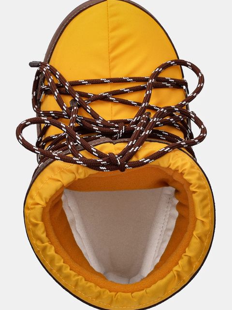 Moon Boot śniegowce MB X GIR ICON LOW NYLON kolor brązowy 80D1409740-BM04