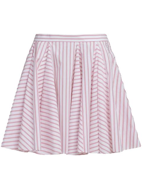 Marni striped mini skirt - Red - zdjęcie produktu nr 1