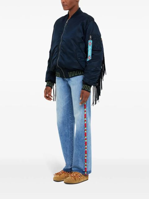 Alanui x Alpha Industries bomber jacket - Blue