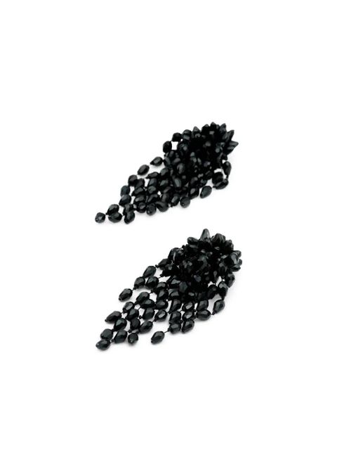 ISABEL MARANT clip-on earrings - Black - zdjęcie produktu nr 2
