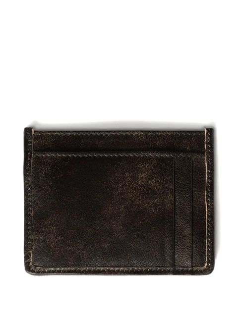 Miu Miu matelassé leather card holder - Brown - zdjęcie produktu nr 2