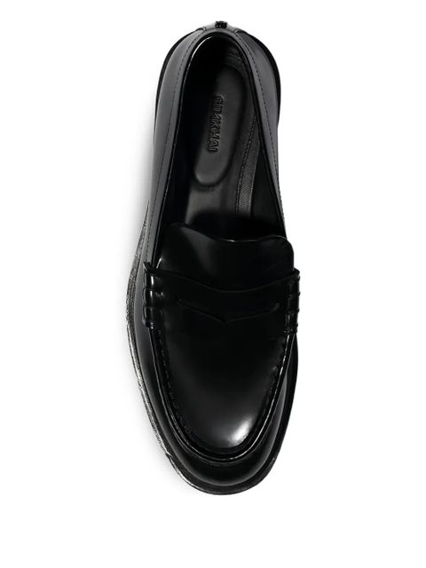 Simkhai Harper stacked-sole loafers - Black