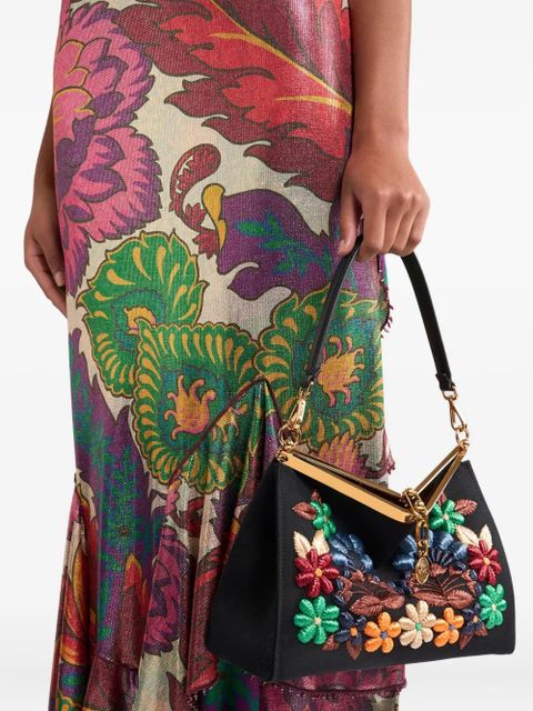 ETRO medium Vela shoulder bag - Black - zdjęcie produktu nr 2