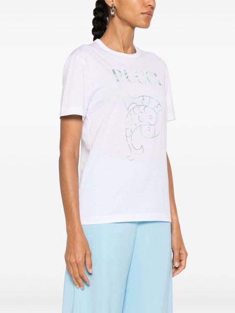 PUCCI logo-print T-shirt - White - zdjęcie produktu nr 2