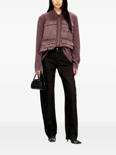 Diesel 1974 d-ellz relaxed wide-leg jeans - Black - zdjęcie produktu nr 2