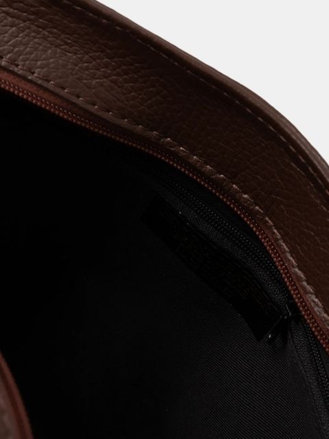 Answear.LAB torebka skórzana kolor brązowy