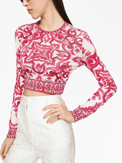 Dolce & Gabbana logo-plaque enamel ring - Red