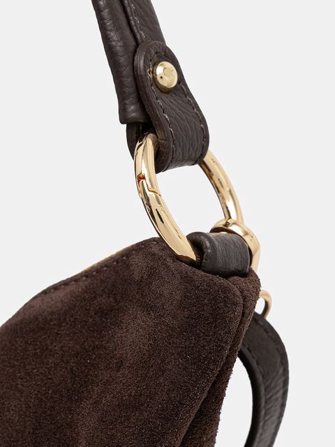 Answear.LAB torebka zamszowa